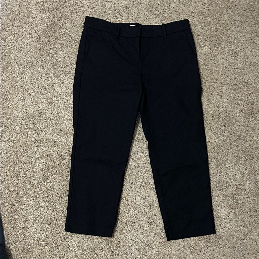 Loft Rivieria Slim Black Dress Pants